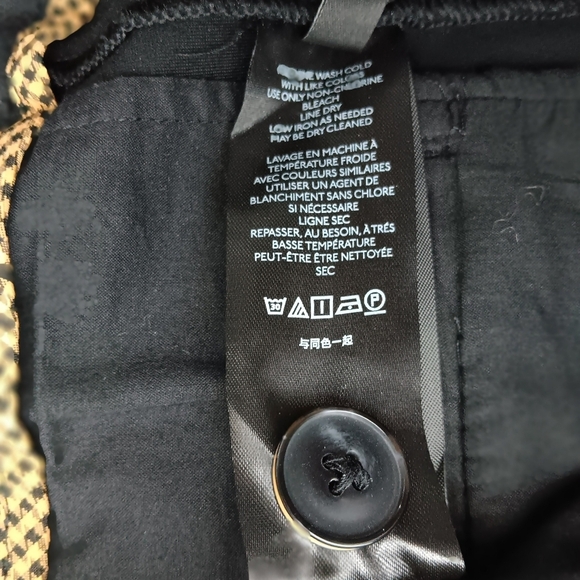 Anthropologie Contrast Stitch CroppedWide Leg pants Ladies size 10 - Picture 6 of 8